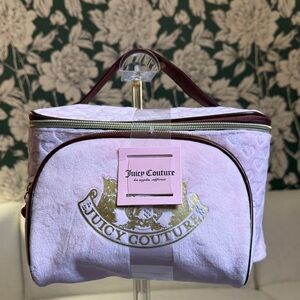 Juicy Couture Lavender Cosmetic Bag